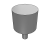 rsetd - 橡胶减震器-一端外螺纹圆柱型