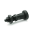 GN617.1 - Indexing plungers with rest position, type A, without lock nut, with plastic-knob