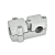 GN194 - T-Angle Connector Clamps, Aluminum, with screw, stainless steel