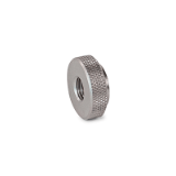GN827.1 - Knurled Nuts, Stainless Steel, for GN 827 Adjusting Screws