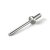 RIVQUICK® Standard rivets, Dome head, Stainless steel A4/Stainless steel A4