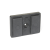 GN 57.2 - Retaining magnets. rectangular-shaped, with rubber jacket