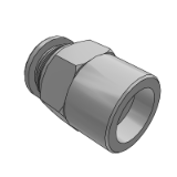 ED01AA_BA - Economical Quick-insert Connectors - Hexagon Straight/Straight Connectors - Type A (Male thread)