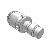 ED33-35 - Precision type - Quick insertion connector - Pipe plug type - End insertion direct head/Pipe sleeve type - Direct head