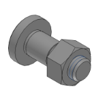 CLBR, CLBRH, PCLBR, PCLBRH, GCLBR, SCLBR, SCLBRH, GSCLBR, CLBRU, CLBRHU, PCLBRU, PCLBRHU, GCLBRU, SCLBRU, SCLBRHU, GSCLBRU - Hinge Pins - Lock Nut Type with Hexagon Socket Head