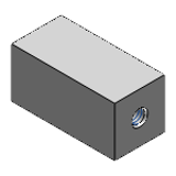 NLRBF, LRBBF, PLRBF, SLRBF - Square Posts - Both Ends Tapped - Configurable L & Thread Dia.