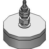 PDTK/PDYK - Pad with locking fitting