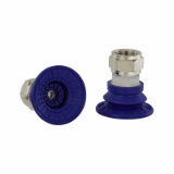 Bellows suction cup (round) for very dynamic handling of smooth and oily workpieces - SAB 40 NBR-60 G3/8-IG