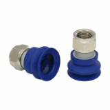 Bellows suction cup (round) for very dynamic handling of smooth and oily workpieces - SAB 30 NBR-60 G3/8-IG