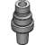 FOOT VALVE (Socket)-DIN