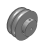 CDWAC,CDWAD - Pulley - pulley for round belt - duplex type