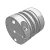 SDWA-35C - Double Disk Type Coupling / Clamp Type
