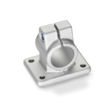 GN 146 Aluminum Flanged Connector Clamps, with 4 Mounting Holes