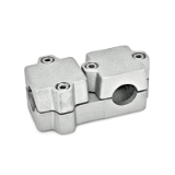 GN 194 Aluminum T-Angle Connector Clamps, Multi-Part Assembly