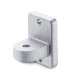 GN 271 Aluminum Swivel Clamp Connector Bases