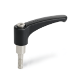 GN 911.9 Plastic Adjustable Levers, for Plastic Clamp Connectors