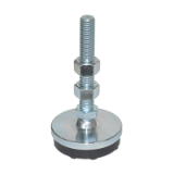 LP 100 - Low Profile Leveling Mounts Threaded Stud Type D Inch