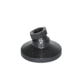 LPSO - "LEVEL-IT"™ Leveling Mounts, Steel Tapped Socket Type, Type A2, Steel base, black oxide finish, Inch