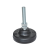 PM 500 - "PolyMount"™ Leveling Mounts, Steel, Plastic Base, Threaded Stud Type, Type A, Without pad
