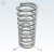 YUG_YWG - High life compression spring/outer diameter reference type